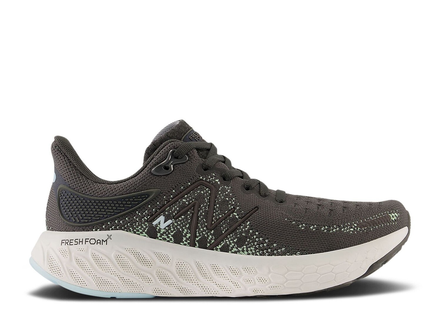 

Кроссовки New Balance Wmns Fresh Foam X 1080V12 'Blacktop Green Aura', черный