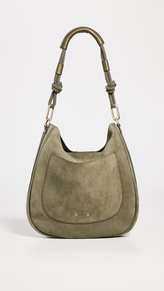 

Сумка через плечо Vanessa Bruno Hobo Rond, оливковый