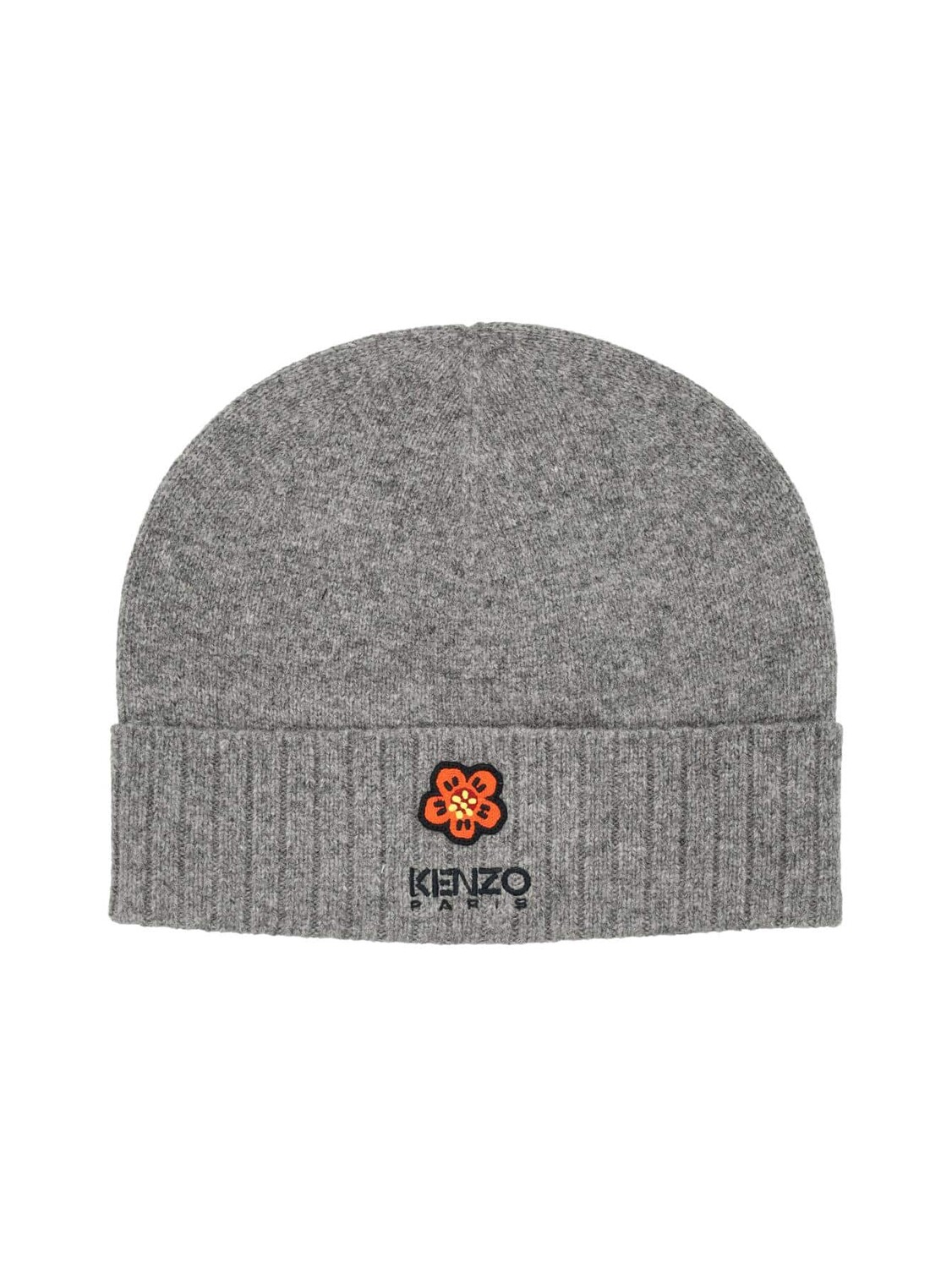 

Шапка Kenzo с принтом, серый