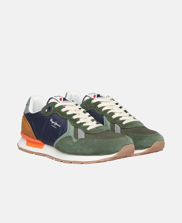 

Кроссовки Pepe Jeans, хаки