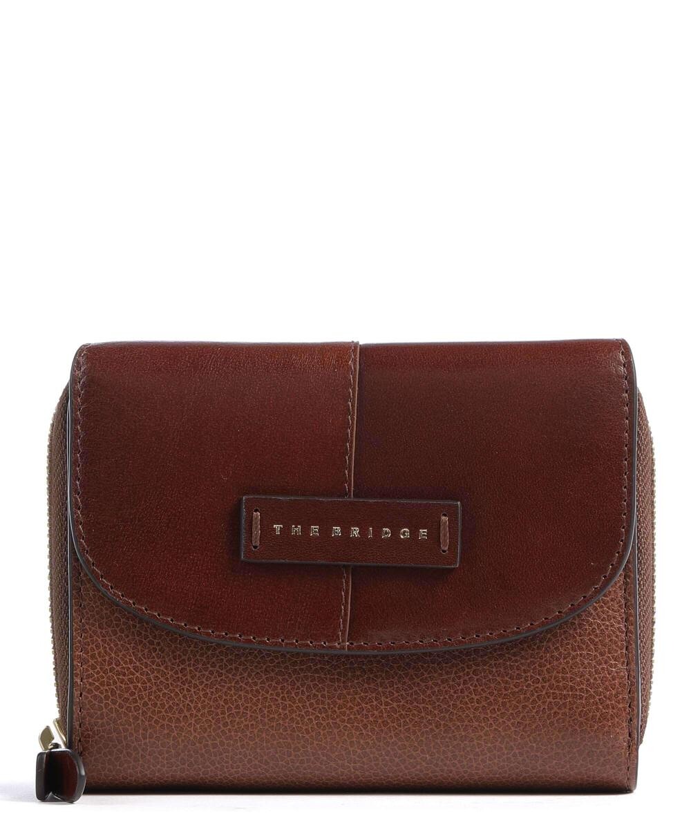 

Кошелек Elisabetta RFID из зернистой яловой кожи The Bridge, коричневый