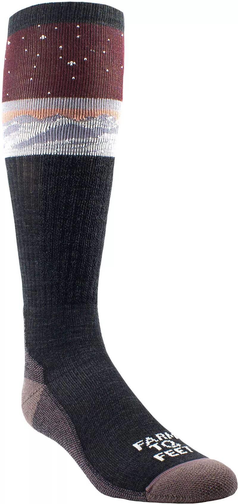цена Легкие зимние носки Aspen с целевой подушкой поверх икры Farm To Feet