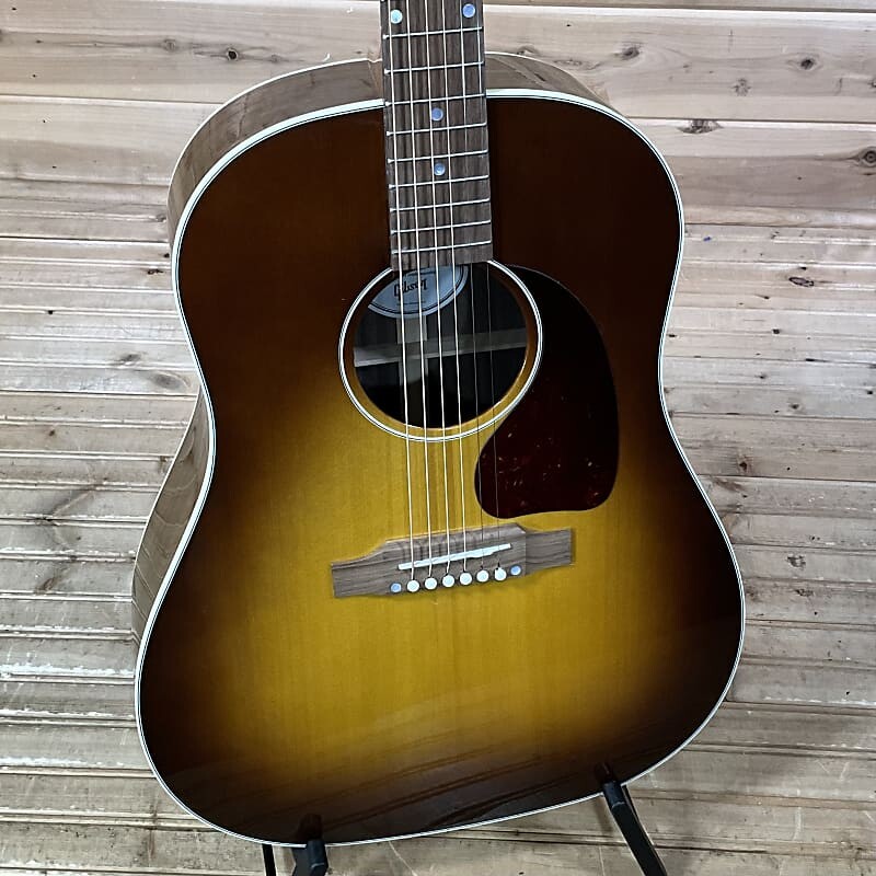 

Акустическая гитара Gibson J-45 Studio Walnut Acoustic Guitar - Walnut Burst