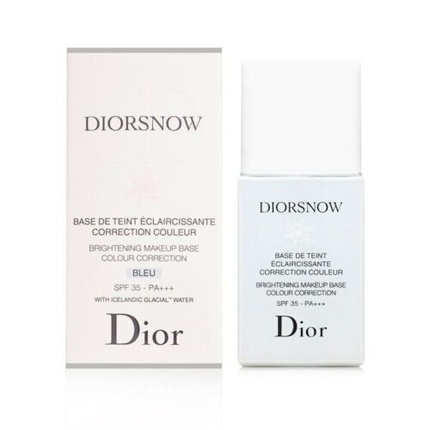 Dior Diorsnow Осветляющая база под макияж Цветокоррекция LSF35 PA+++ Синий