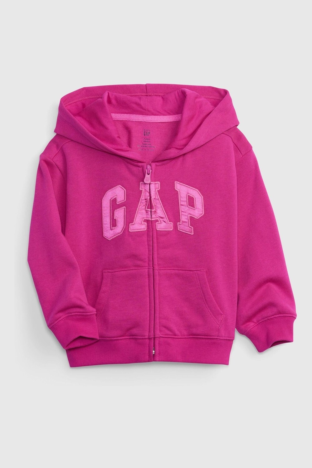 

Толстовка на молнии с логотипом Gap, розовый