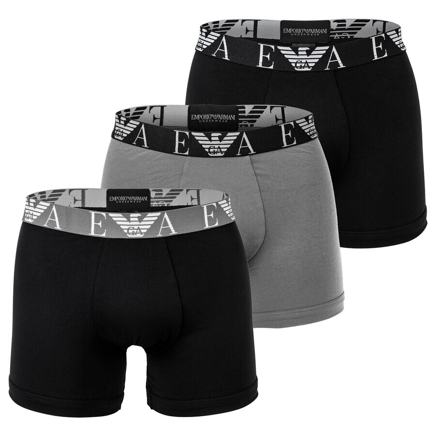 

Боксеры Emporio Armani Boxer shorts, серый/черный