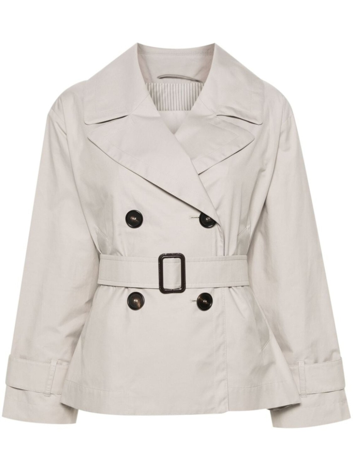 

Max Mara The Cube короткий тренч JTrench, нейтральный цвет