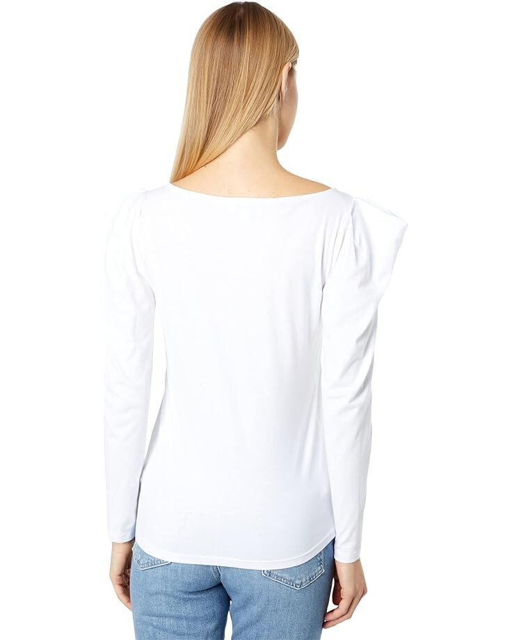 

Топ AG Jeans Grace Long Sleeve Top, цвет True White