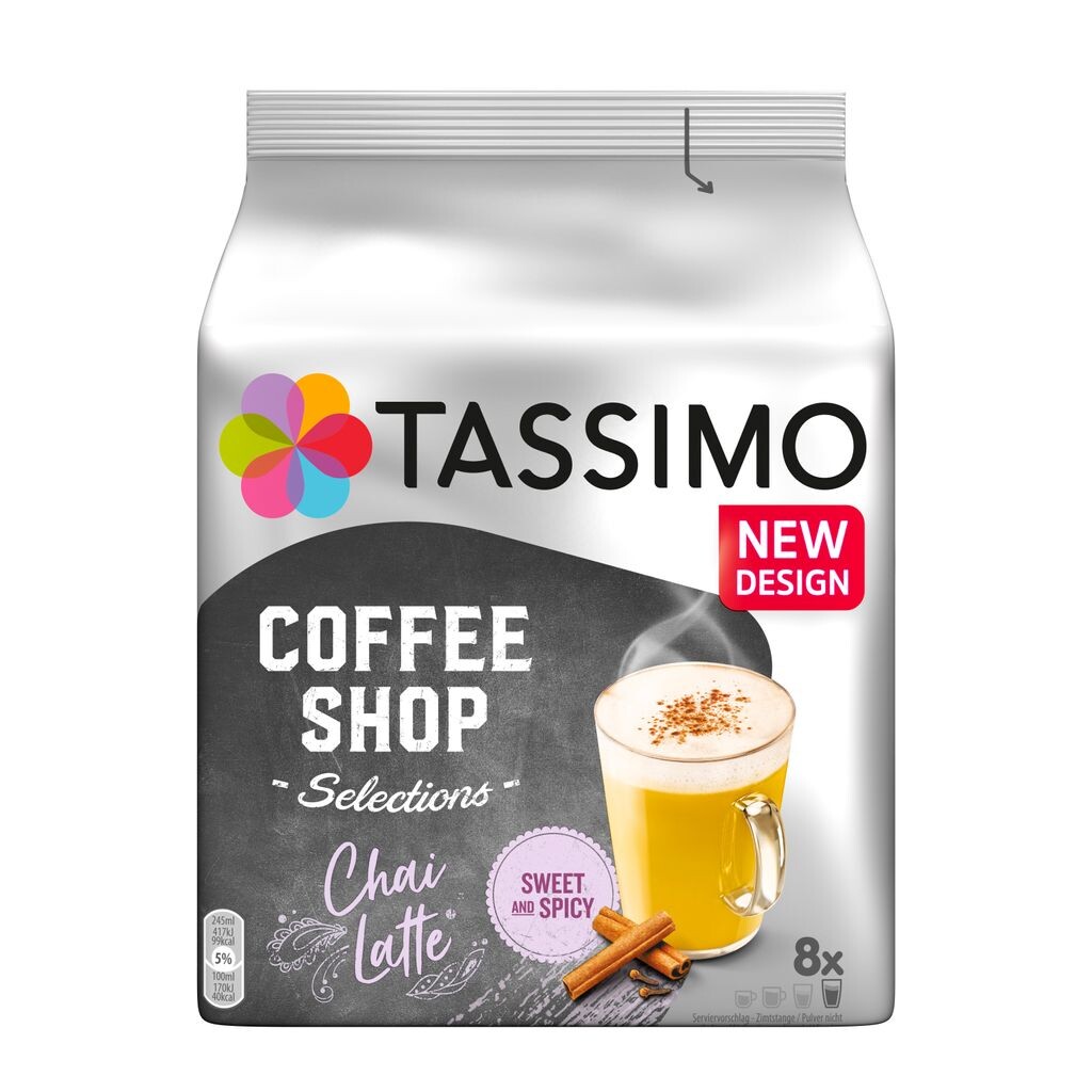 

Jacobs Tassimo Coffee Shop Selections Чай Латте, кофейные капсулы