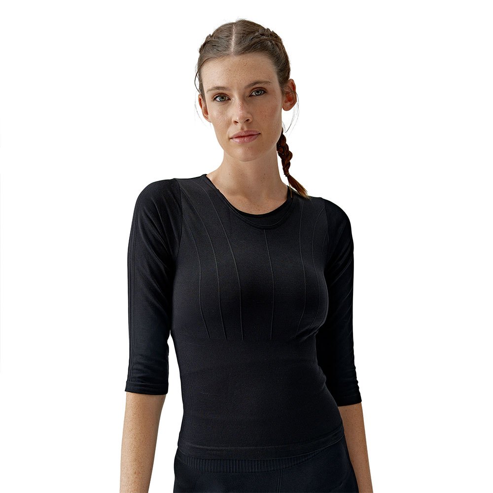 

Футболка Born Living Yoga Krisha 3/4 Sleeve Seamless, черный