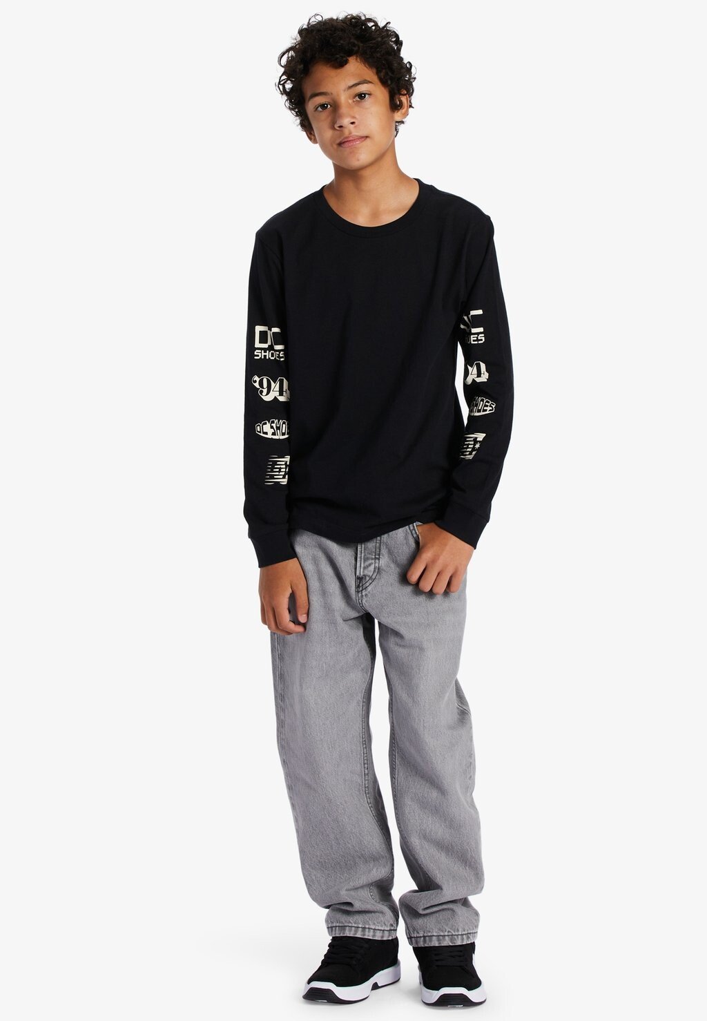 

Топ с длинными рукавами ALL SMILES DC Shoes, цвет kvj black