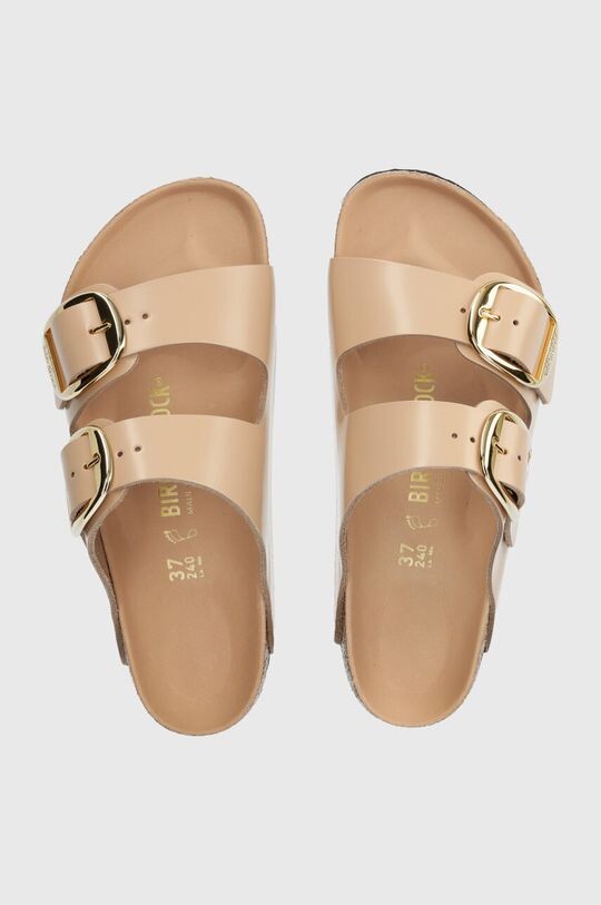 

Кожаные шлепанцы Arizona BB Birkenstock, бежевый