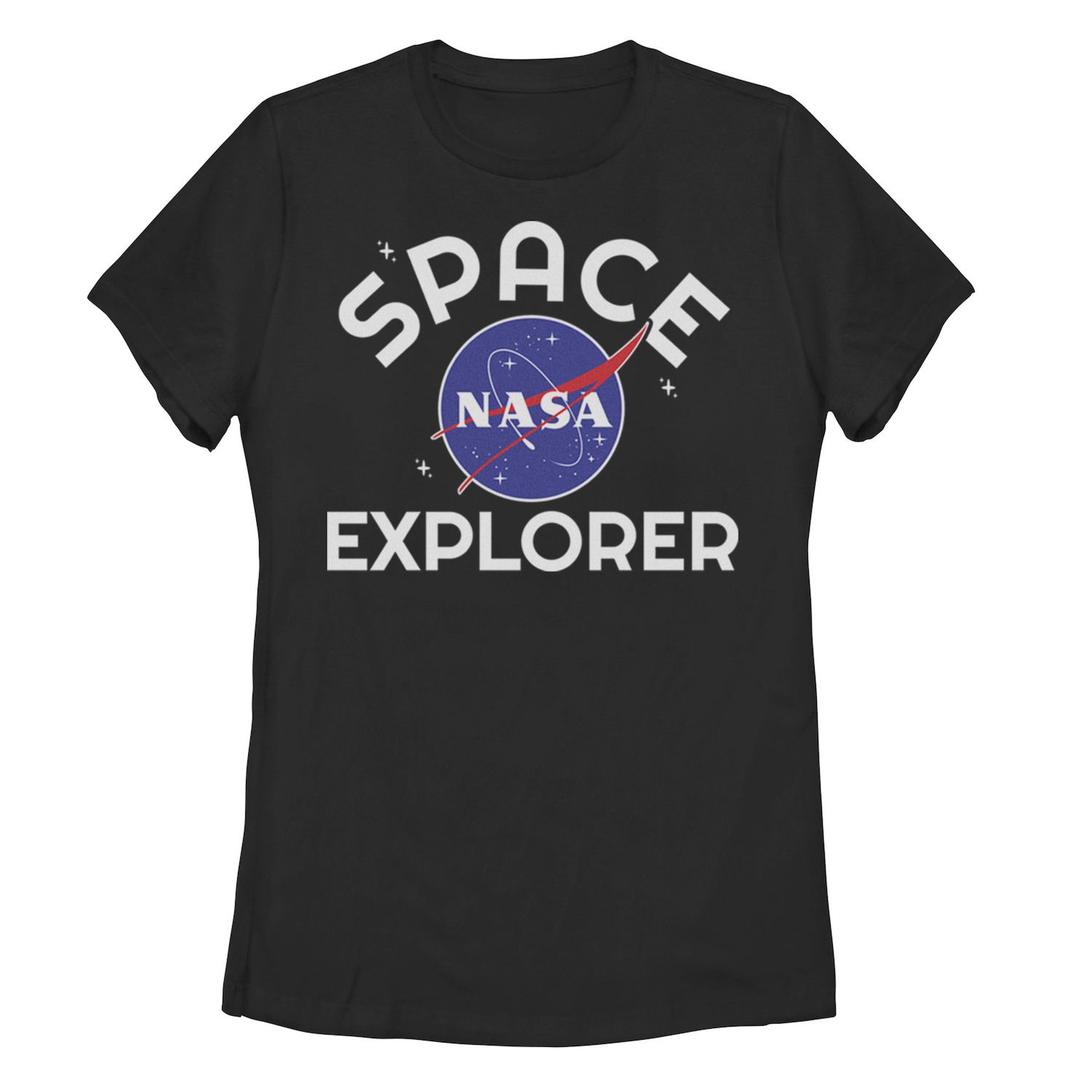 Футболка NASA Space Explorer для юниоров с простым логотипом Licensed Character