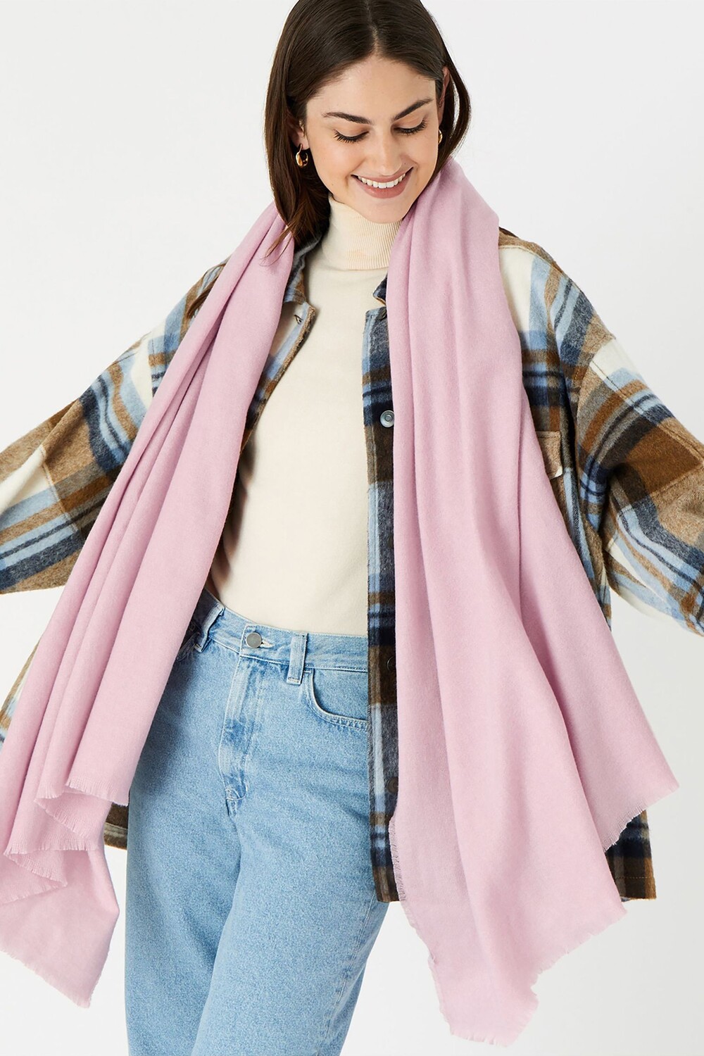

Очень мягкое одеяло Wells Accessorize, розовый