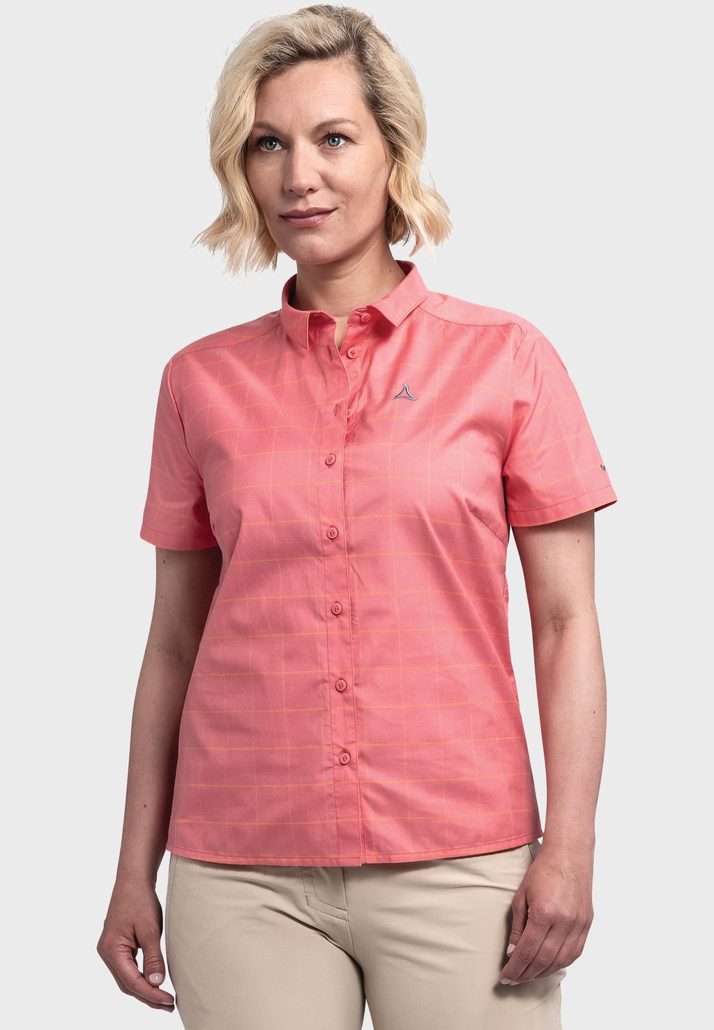 Блузка-рубашка BUCHSTEIN Schöffel, цвет rosa блузка рубашка pianosa schöffel цвет grau