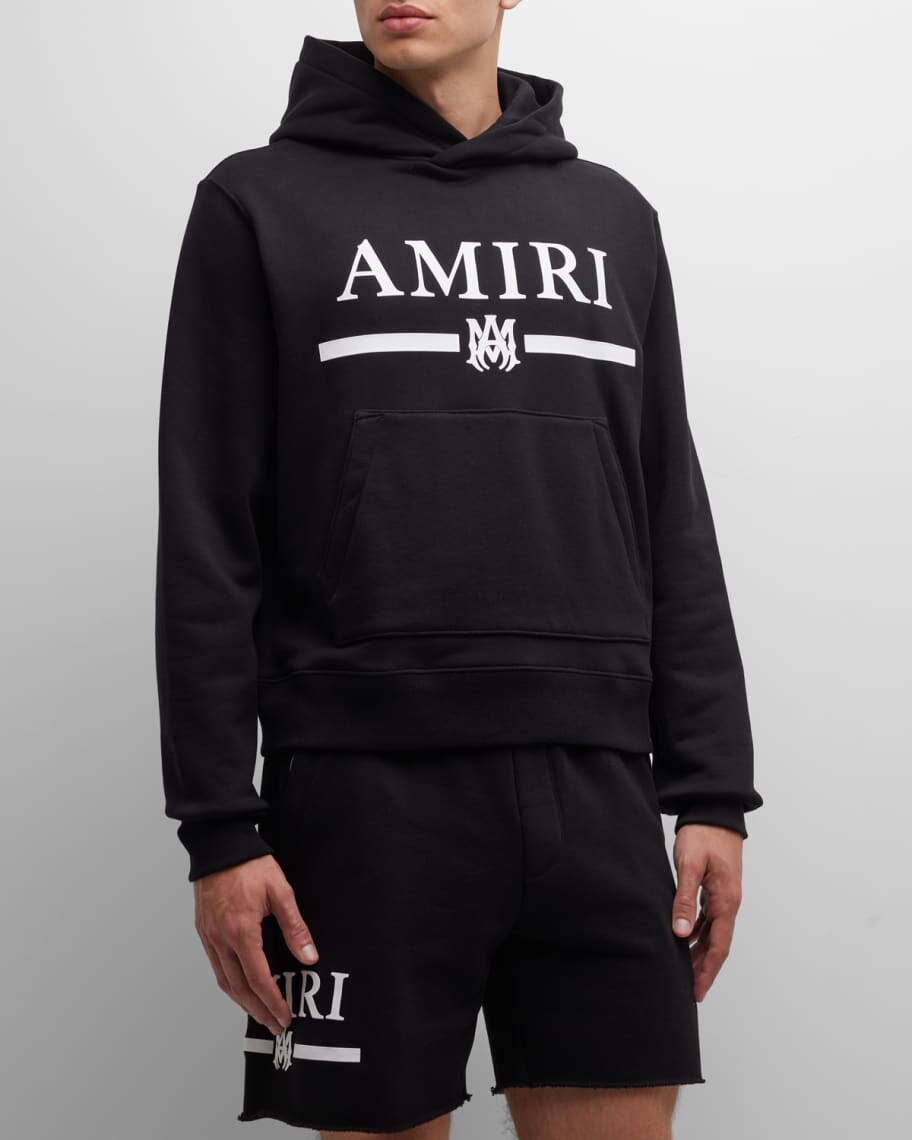 

Мужская худи с логотипом MA Bar Amiri, Черный