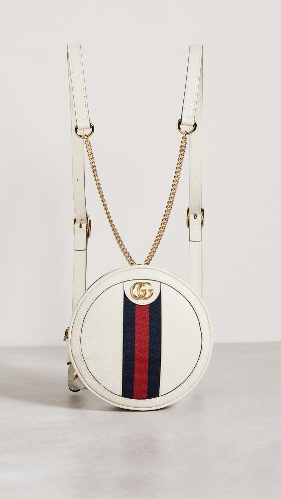 

Рюкзак Shopbop Archive Gucci Mini Ophidia Round, Grain, белый