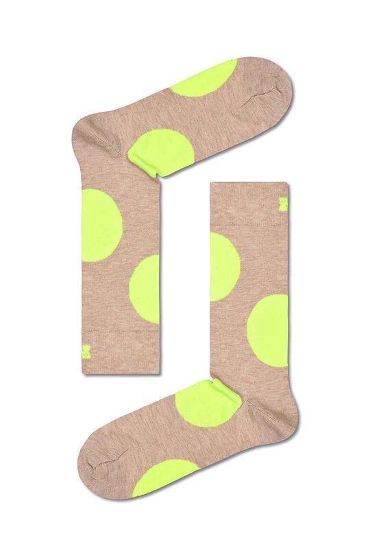 

Носки Jumbo Dot Happy Socks, бежевый