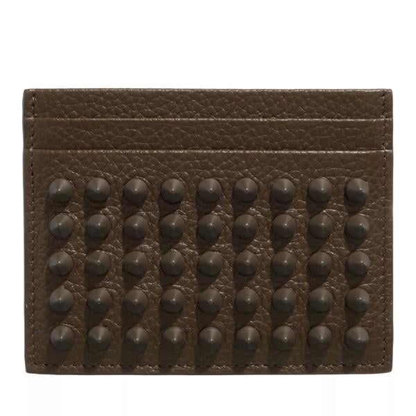 

Кошелек kios simple card holder black Christian Louboutin, коричневый