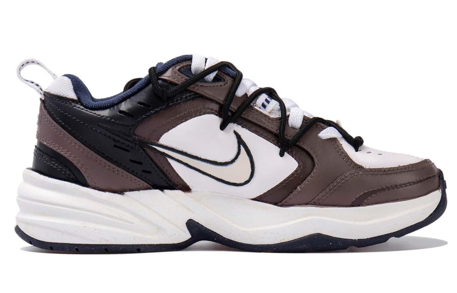 

Массивные кроссовки Nike Air Monarch 4 унисекс, Black/White/Brown