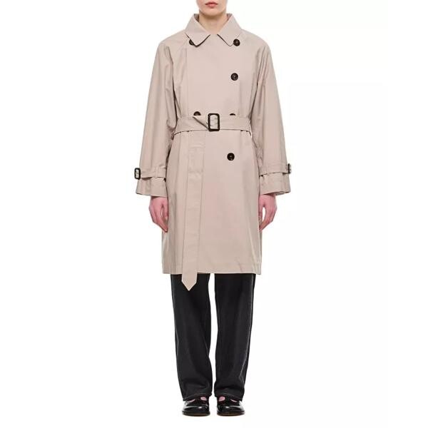 

Пальто titrench impermeable coat Max Mara, бежевый