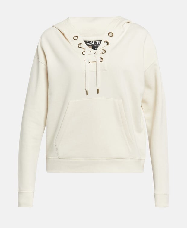 

Толстовка с капюшоном Lauren Ralph Lauren, экрю