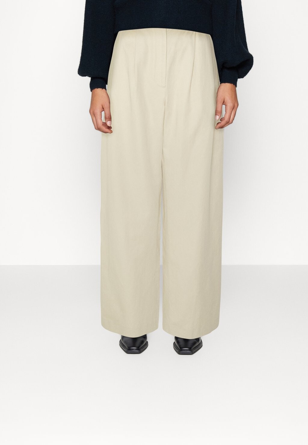 

Брюки Tommy Hilfiger Wide Leg Pant, сандаловое дерево, Серый