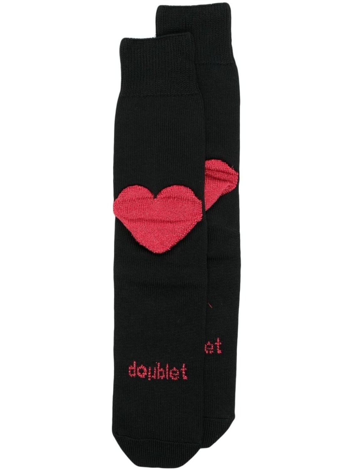 

Doublet носки с принтом, черный