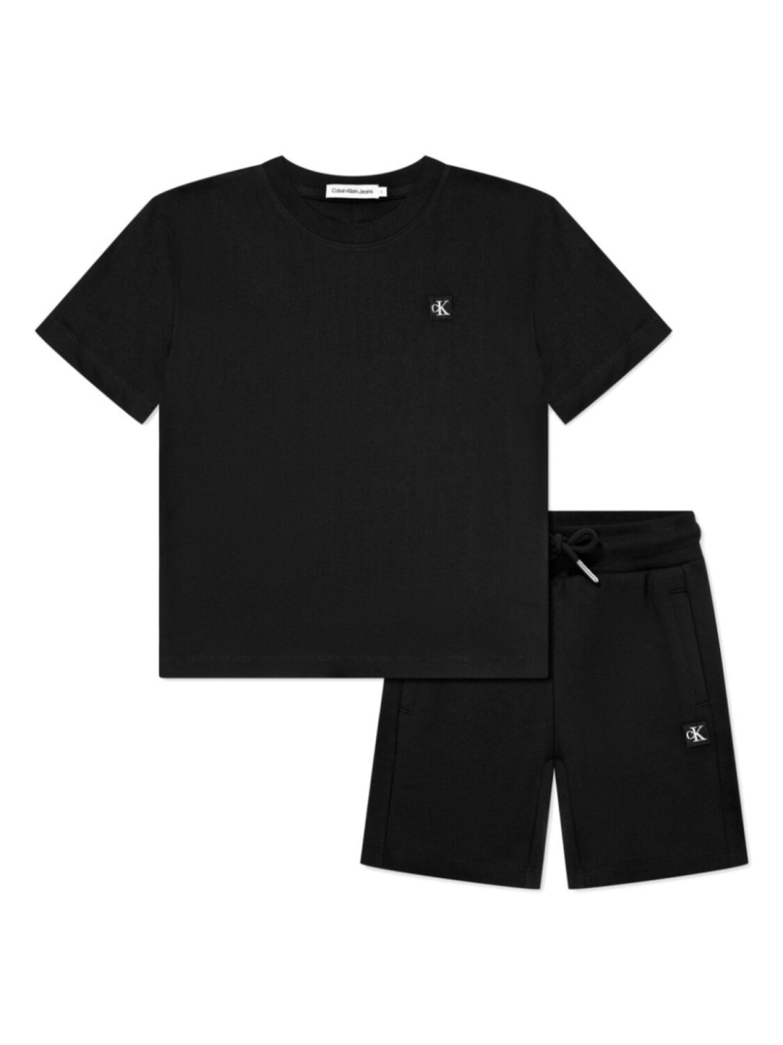 

Спортивный костюм с логотипом Calvin Klein Kids, черный