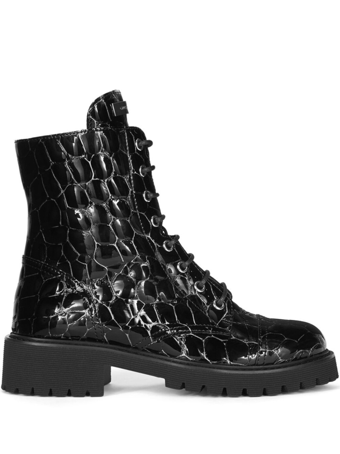 

Giuseppe Zanotti ботинки Thora на шнуровке, черный