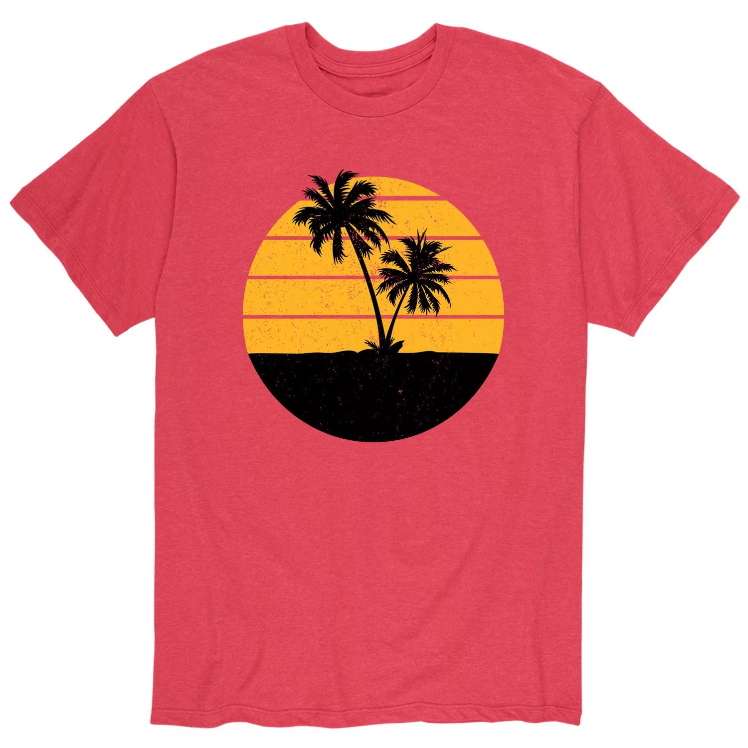 цена Мужская футболка с силуэтом пальмы Licensed Character