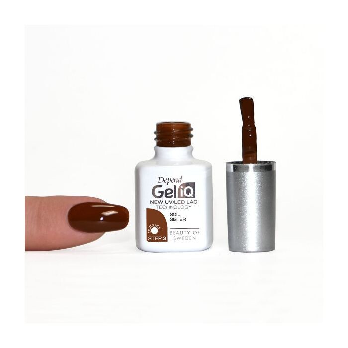 

Лак для ногтей Esmalte de Uñas Semipermanente Depend Gel Iq, Soil Sister