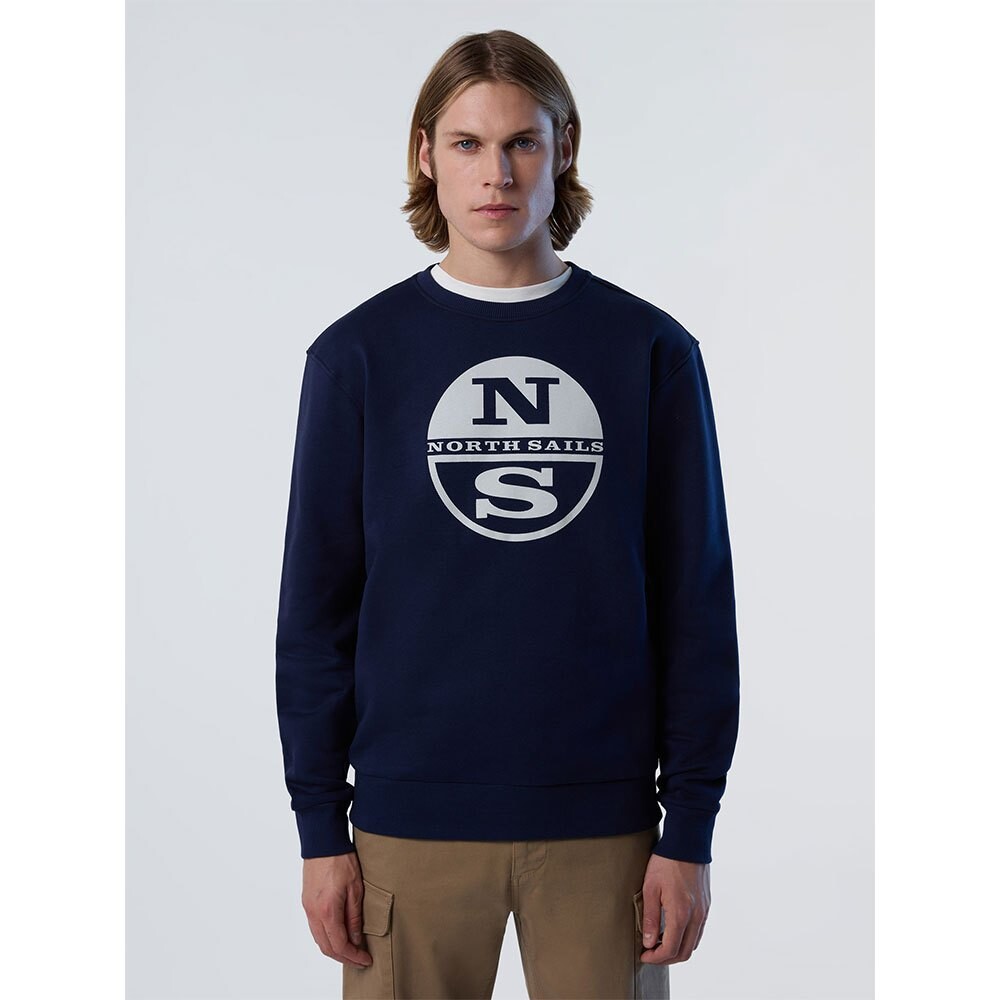 

Толстовка North Sails Graphic Crew Neck, синий