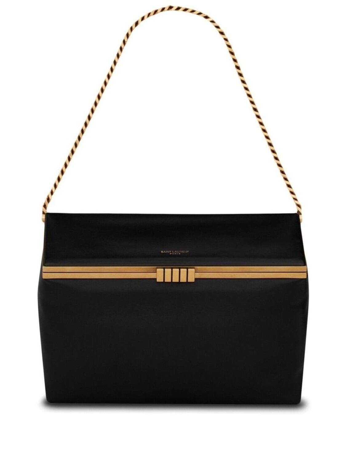 

Saint Laurent сумка на плечо Sac Charniere среднего размера, черный