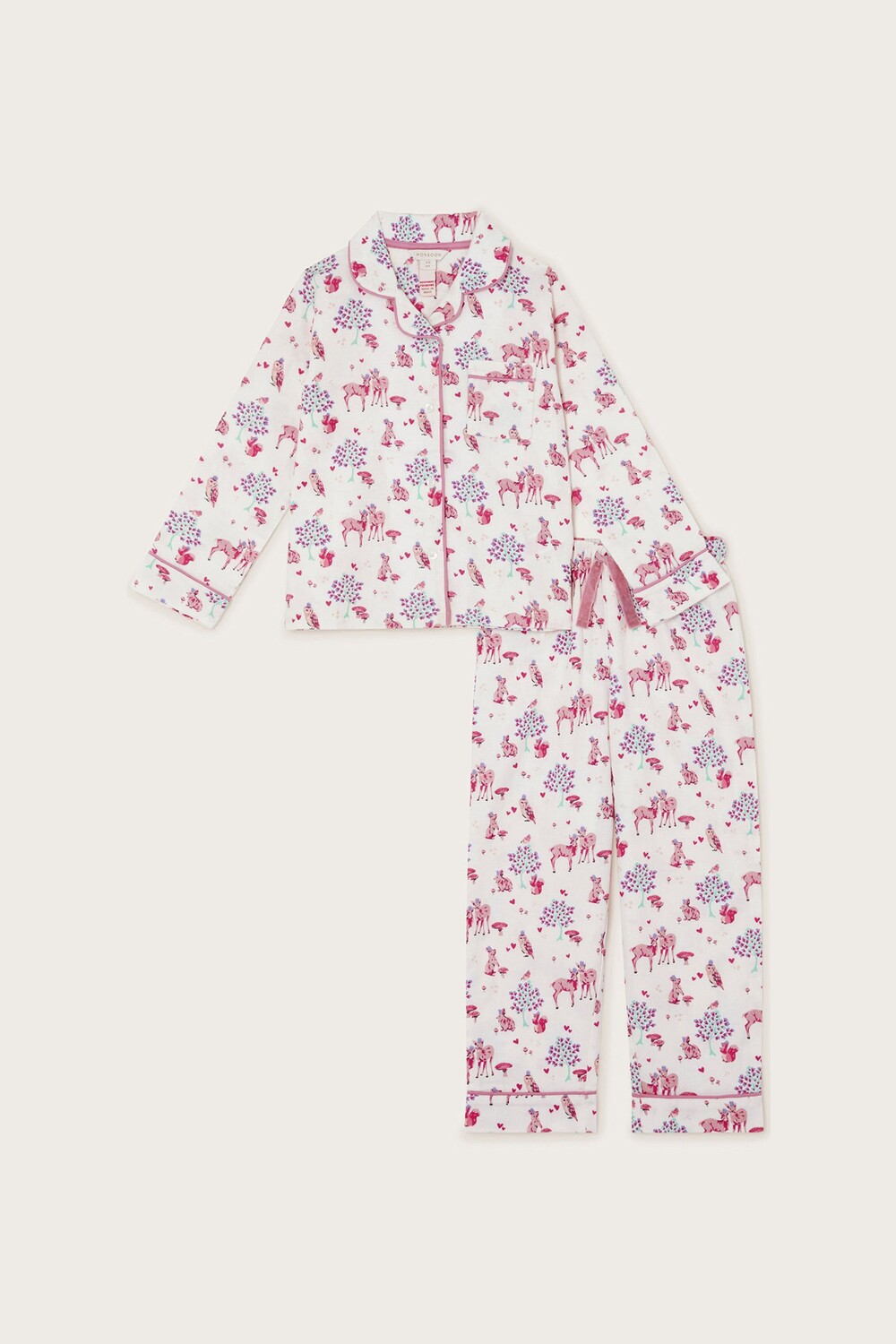 

Фланелевая пижама Woodland Monsoon