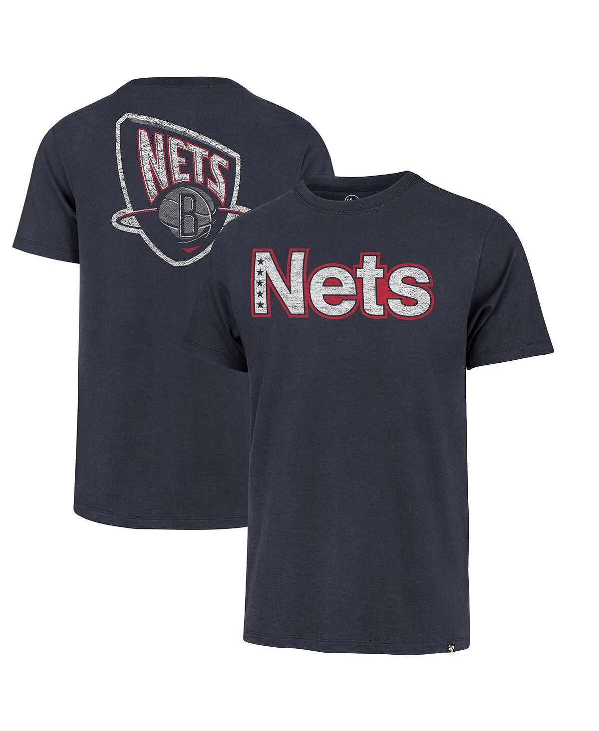 Мужская темно-синяя футболка Brooklyn Nets 2021/22 City Edition MVP Franklin '47 '47 Brand