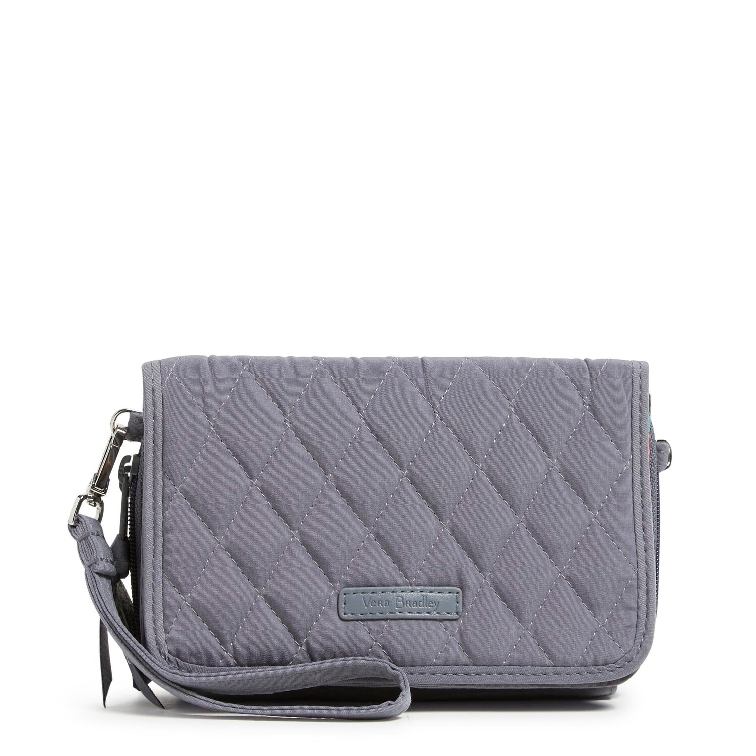 

Кроссбоди 3-в-1 из микрофибры Vera Bradley, цвет Carbon Gray