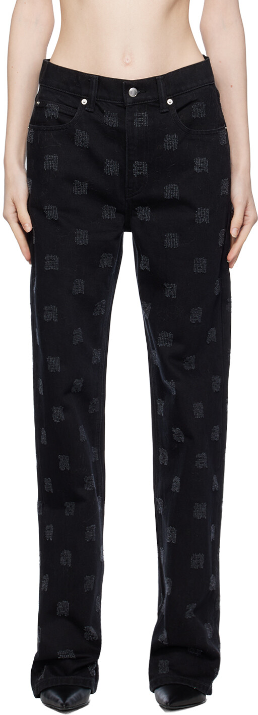 

Черные джинсы Alexander Wang EZ