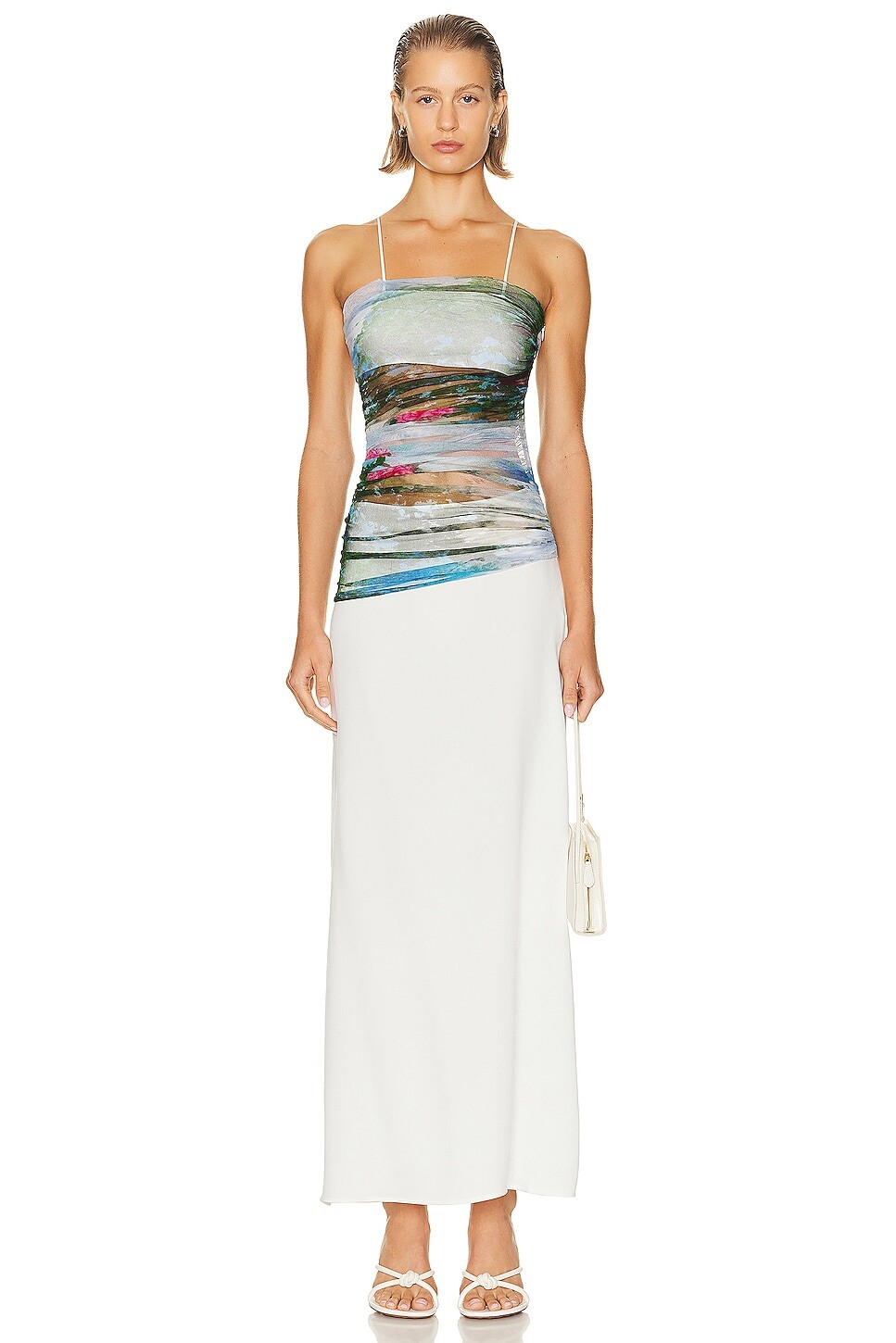 

Платье Christopher Esber Lucid Sheer Panel, цвет Lucid Garden Print