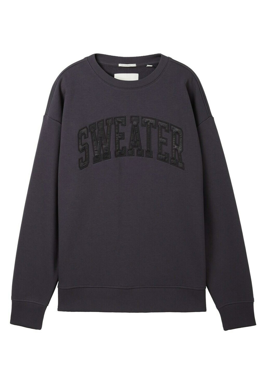 

Свитшот TOM TAILOR, цвет coal grey