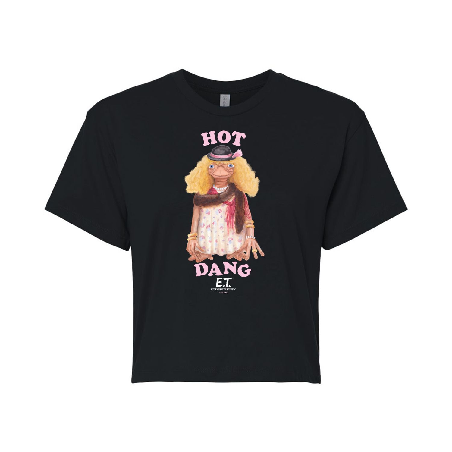 Юниоры E.T. Укороченная футболка с рисунком Hot Dang Licensed Character юниоры e t укороченная футболка с рисунком shine together licensed character белый
