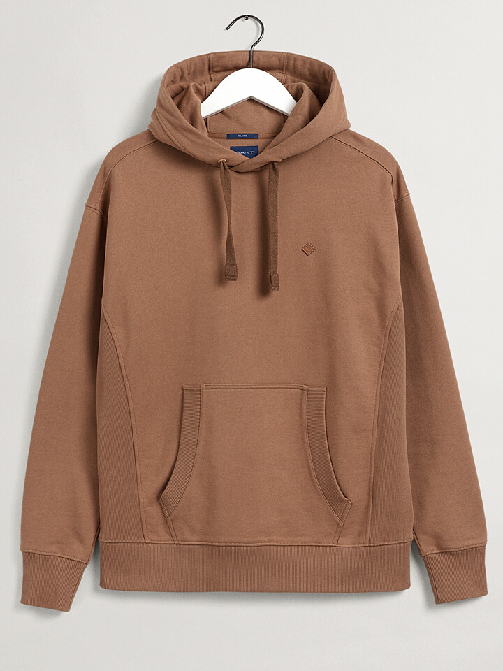 Толстовка Gant Hoodie, светло-коричневый