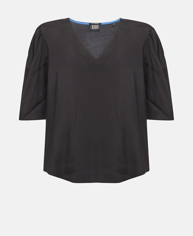 

Рубашка блузка Scotch & Soda, черный