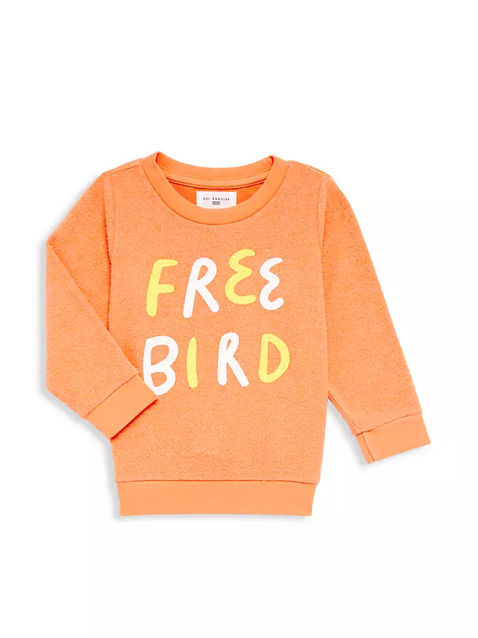 

Толстовка Baby's Free Bird с круглым вырезом Sol Angeles, цвет guava
