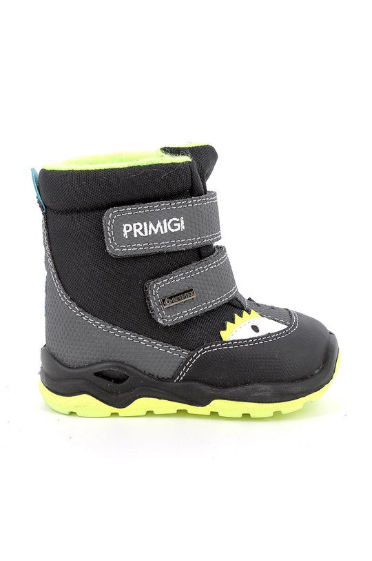 Детские зимние ботинки Primigi, серый чёрные зимние кроссовки из экокожи overcome