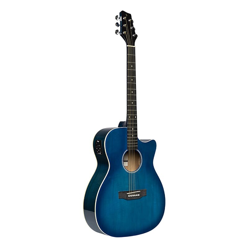 

Акустическая гитара Stagg SA35 ACE-TB Auditorium Cutaway Basswood Top Catalpa Neck 6-String Acoustic-Electric Guitar