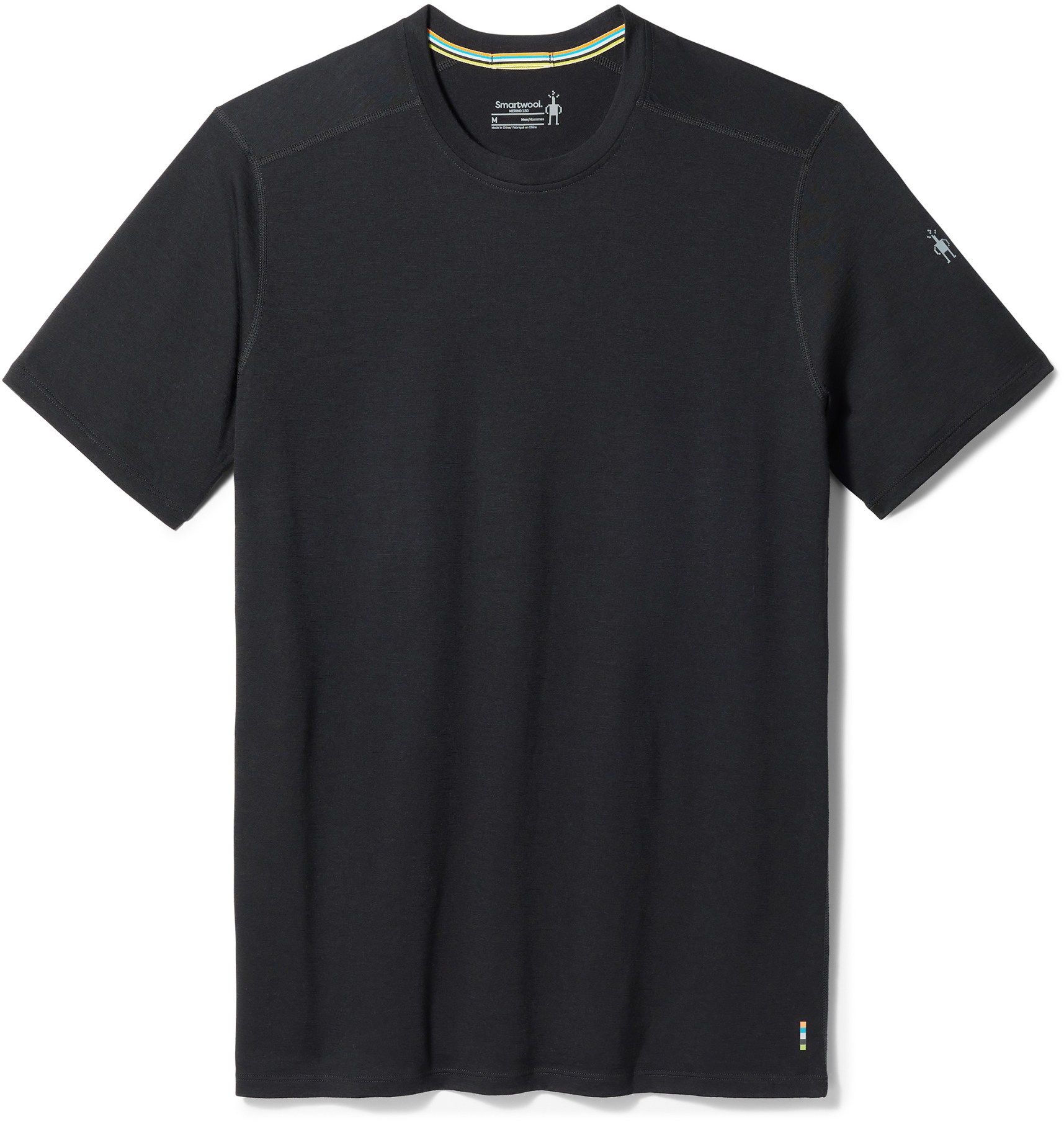 цена Классическая всесезонная футболка из мериноса — мужская Smartwool, черный