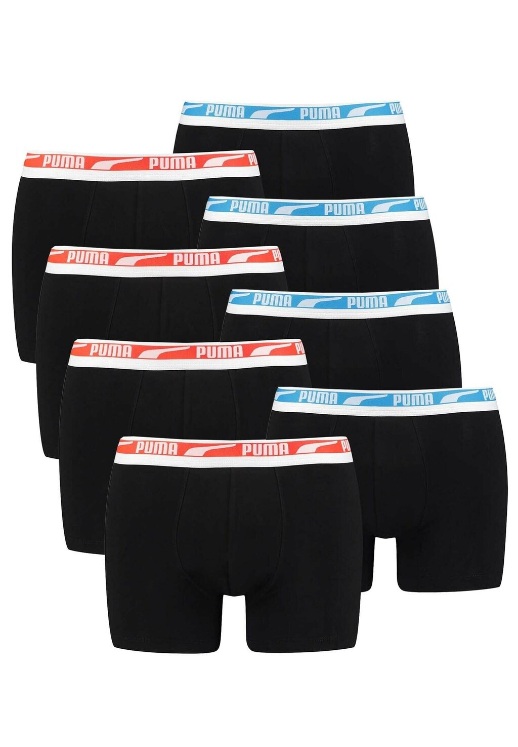 

Трусики MULTIPACK 8 PACK Puma, цвет blue red combo