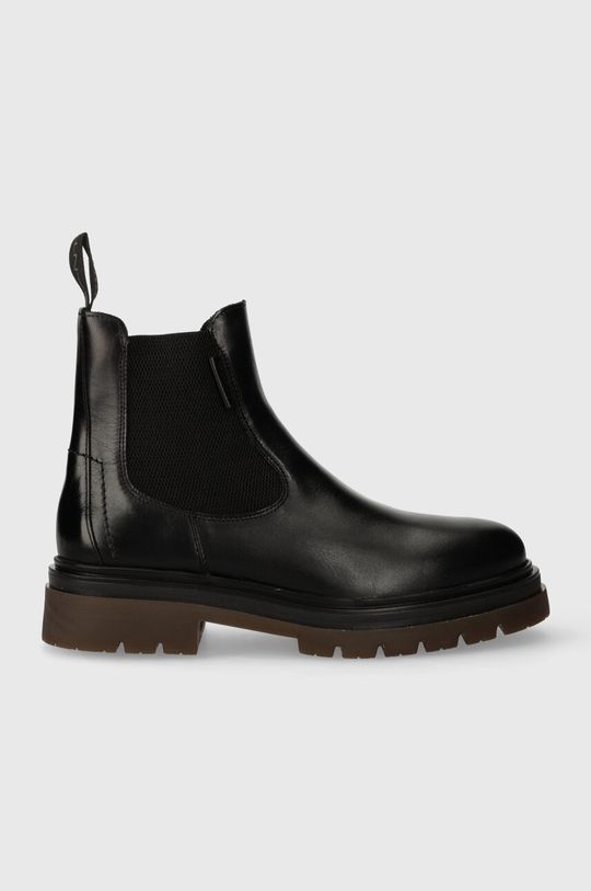 Кожаные ботинки челси Ramzee Gant, черный кожаные ботинки челси prepnovo gant черный