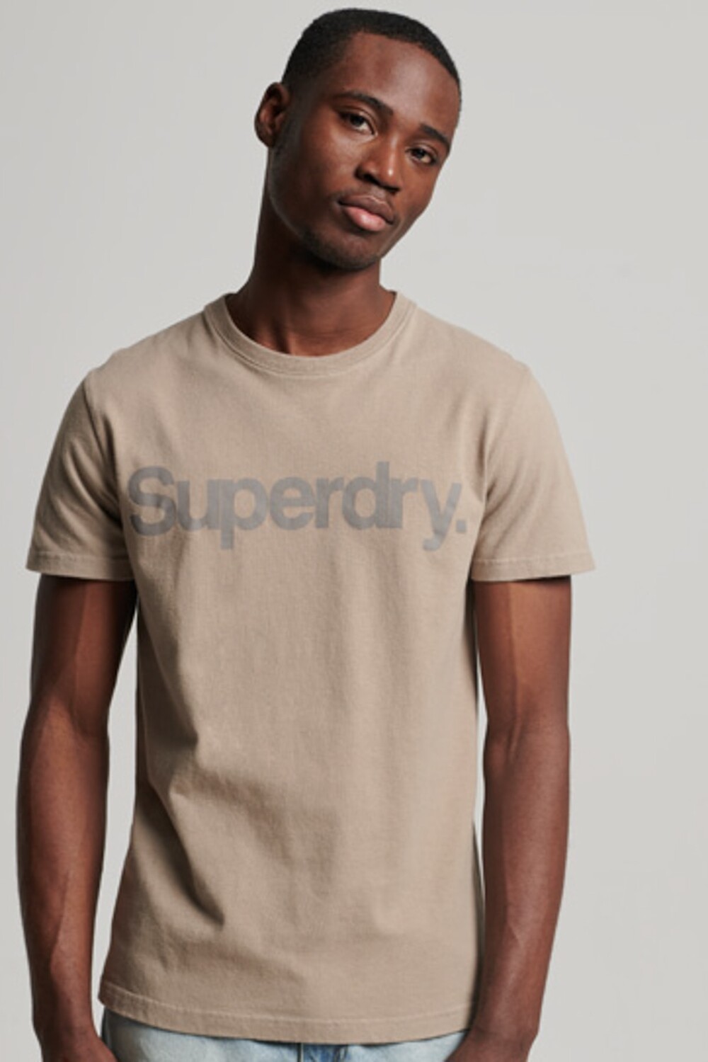 

Футболка – Серая – Классический крой SUPERDRY, серый